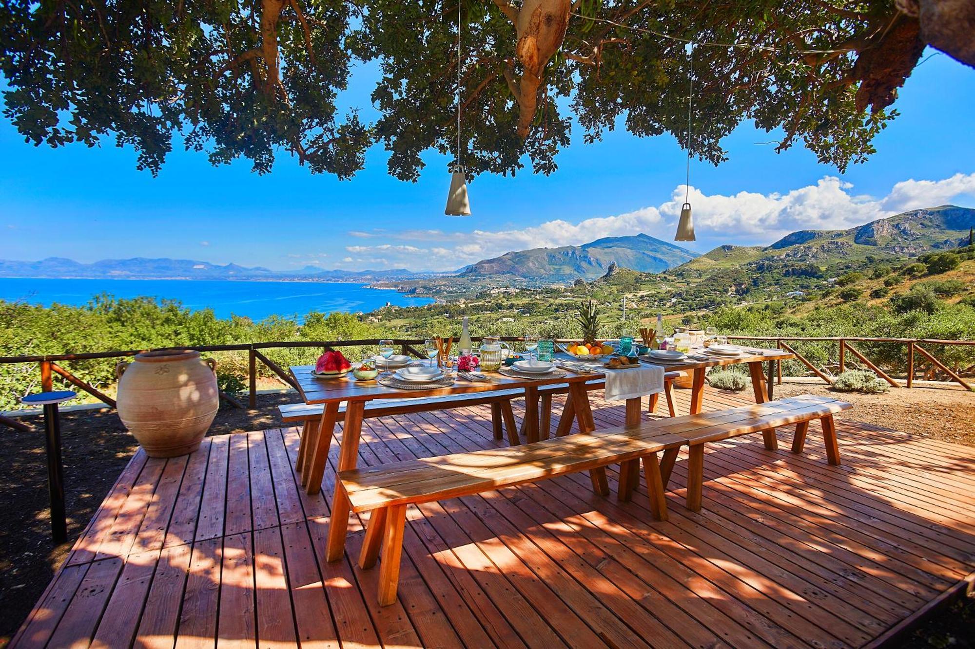 Villa Lo Zingaro - Scopello-Villas スコペッロ エクステリア 写真