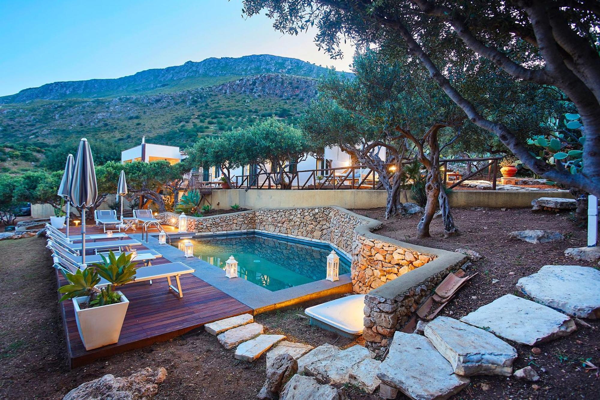 Villa Lo Zingaro - Scopello-Villas スコペッロ エクステリア 写真