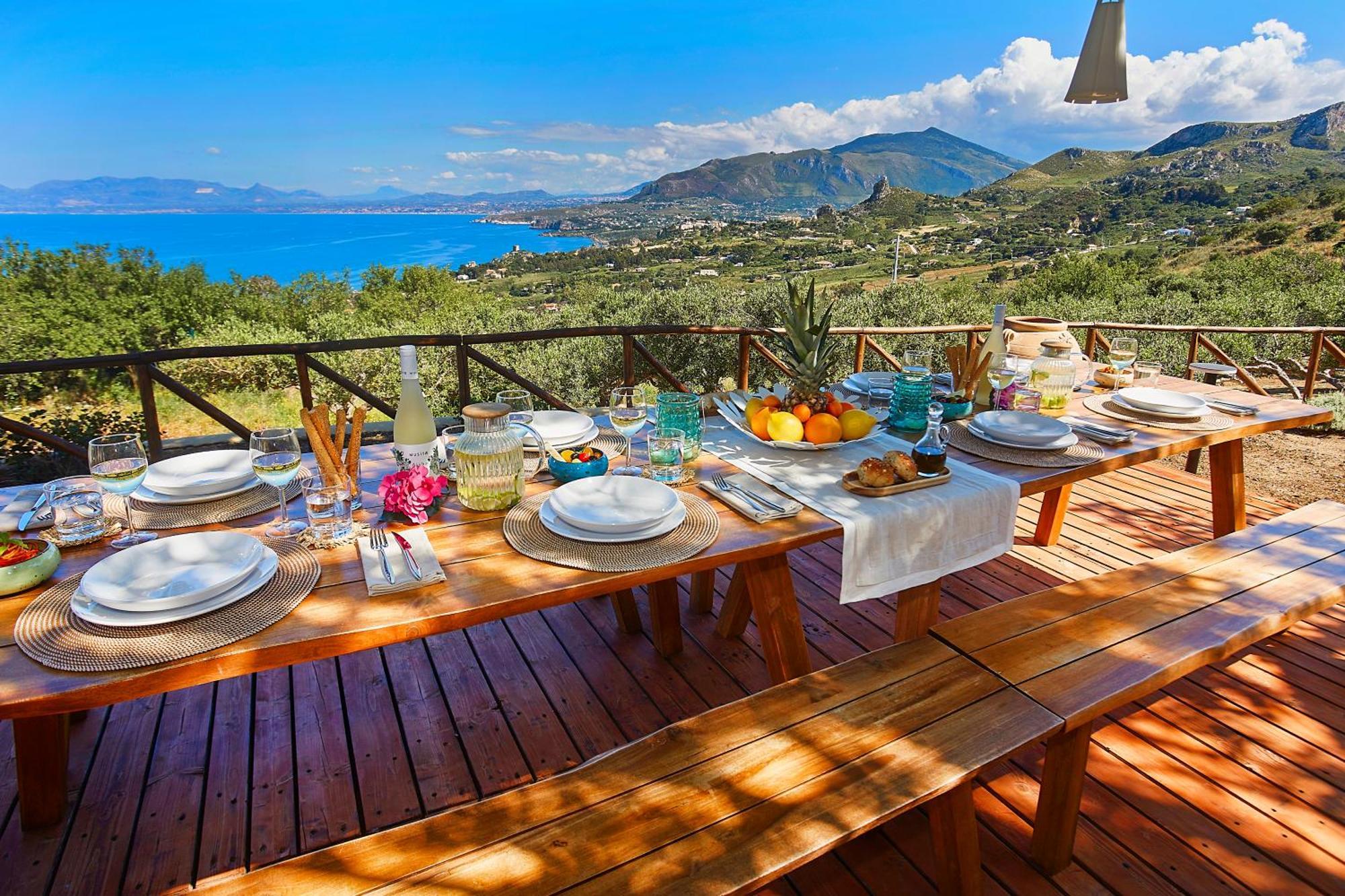 Villa Lo Zingaro - Scopello-Villas スコペッロ エクステリア 写真